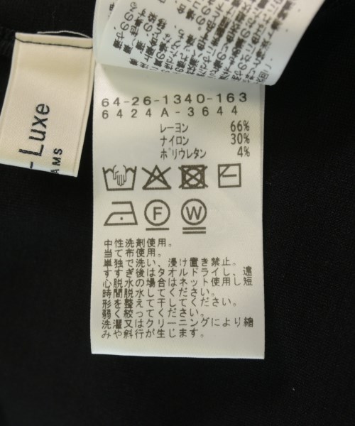Demi-Luxe BEAMS（デミルクスビームス）ワンピース 黒 サイズ:36(S位) レディース/2200720846027