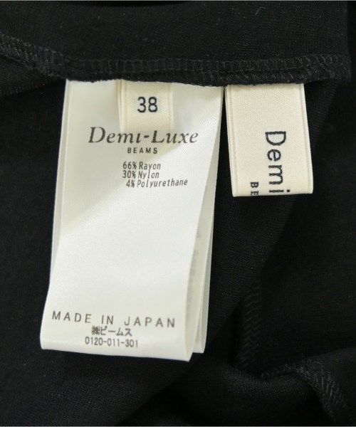 Demi-Luxe BEAMS（デミルクスビームス）ワンピース 黒 サイズ:38(M位) レディース/2200722799024