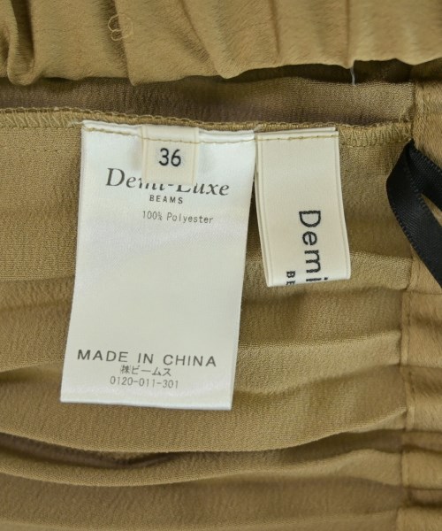 Demi-Luxe BEAMS（デミルクスビームス）ロング・マキシ丈スカート ベージュ サイズ:36(S位) レディース/2200724533046