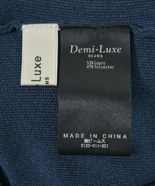 Demi-Luxe BEAMS（デミルクスビームス）ニット・セーター 紺 サイズ:-(XS位) レディース/2200723447061