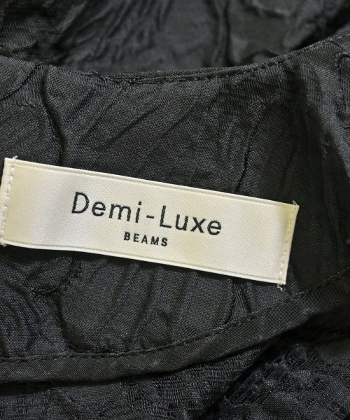 Demi-Luxe BEAMS（デミルクスビームス）ブラウス 黒 サイズ:38(M位) レディース/2200676111064