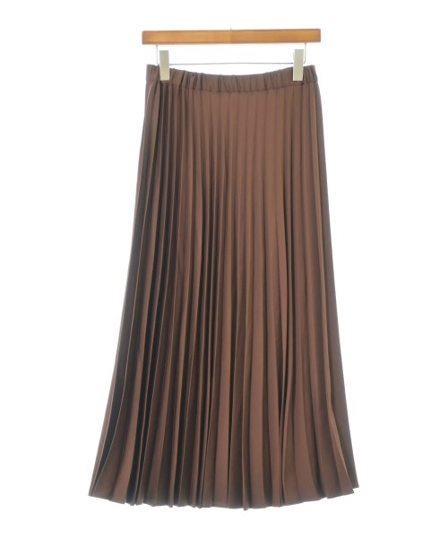Demi-Luxe BEAMS（デミルクスビームス）ロング・マキシ丈スカート 茶 サイズ:38(M位) レディース/2200681388505