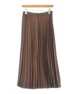 Demi-Luxe BEAMS（デミルクスビームス）ロング・マキシ丈スカート 茶 サイズ:38(M位) レディース/2200681388505