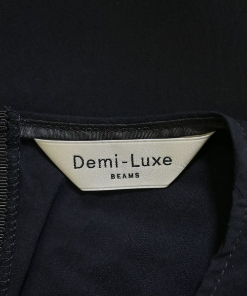 Demi-Luxe BEAMS（デミルクスビームス）ブラウス 紺 サイズ:36(S位) レディース/2200684864037