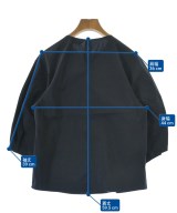 Demi-Luxe BEAMS（デミルクスビームス）ブラウス 紺 サイズ:36(S位) レディース/2200684864037