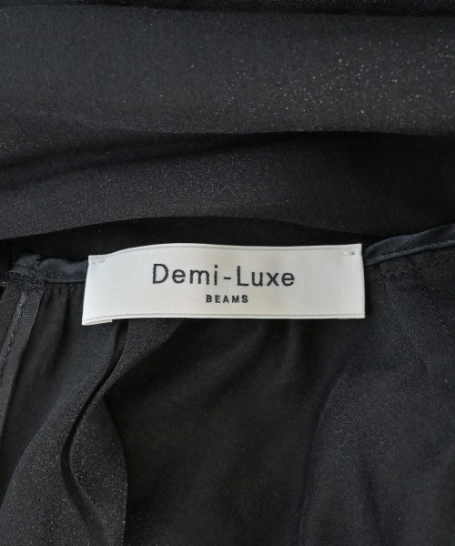 Demi-Luxe BEAMS（デミルクスビームス）ブラウス 黒 サイズ:38(M位) レディース/2200687368105