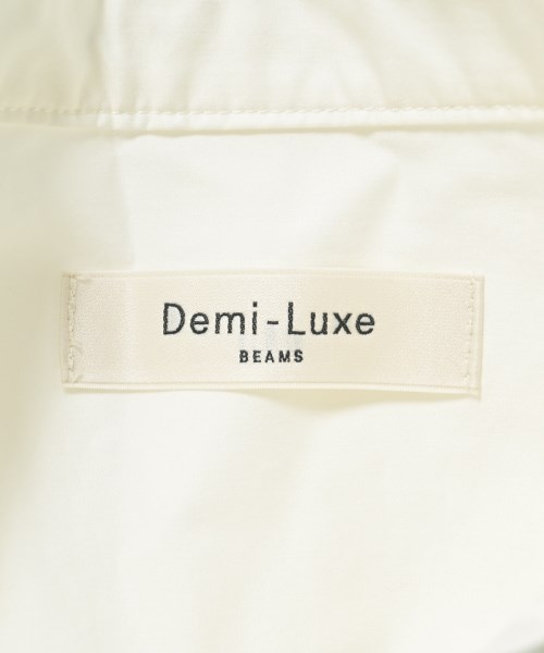 Demi-Luxe BEAMS（デミルクスビームス）カジュアルシャツ 白 サイズ:38(M位) レディース/2200687205325