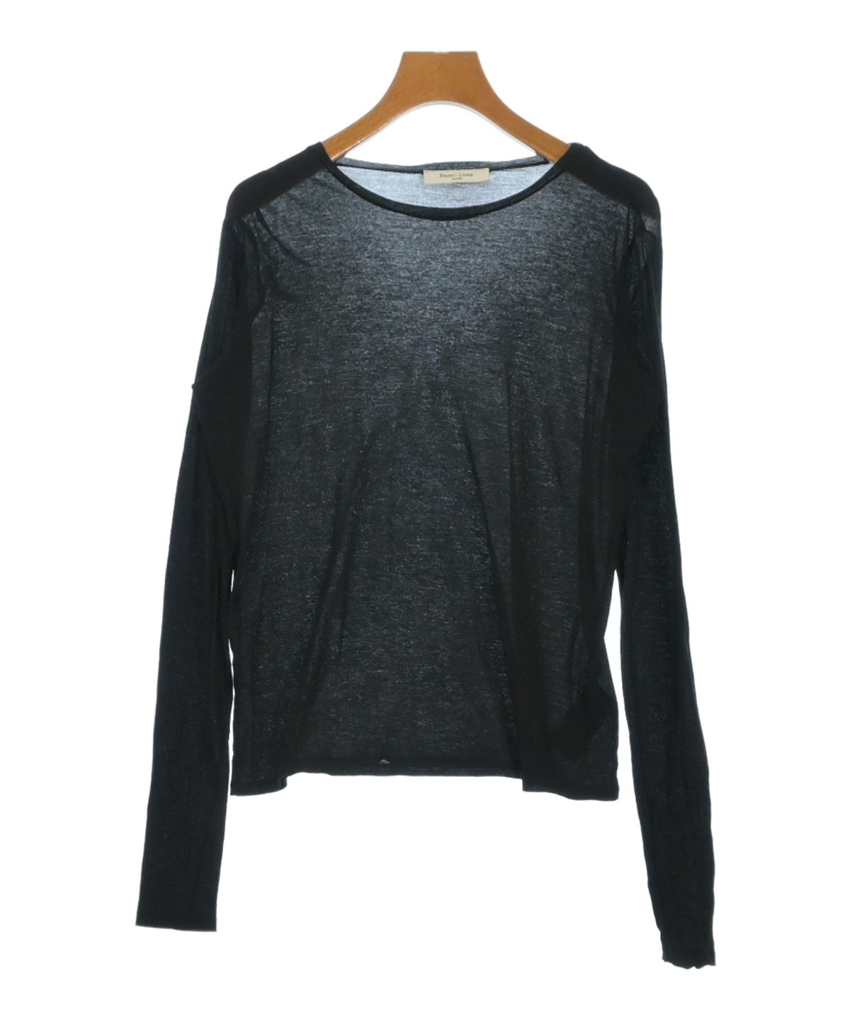 Demi-Luxe BEAMSデミルクスフェミニンベアトップブラックused美品 Demi-Luxe BEAMS（デミルクスビームス）Tシャツ・カットソー 黒 サイズ