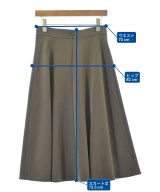 Demi-Luxe BEAMS（デミルクスビームス）ロング・マキシ丈スカート 茶 サイズ:38(M位) レディース/2200686402053