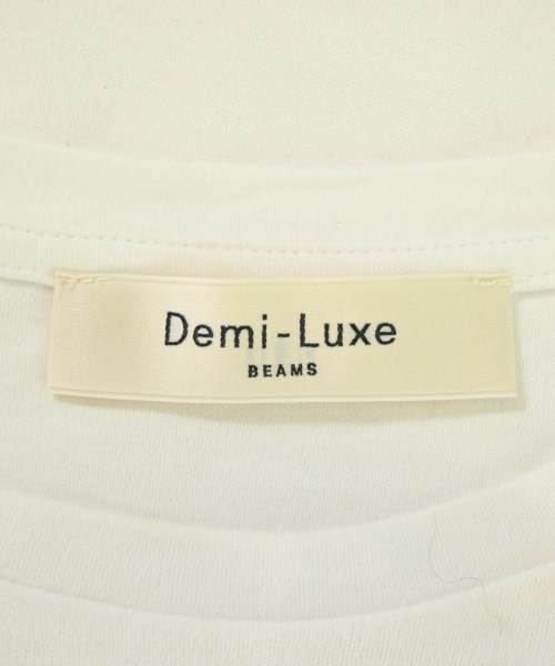 Demi-Luxe BEAMS（デミルクスビームス）Tシャツ・カットソー 白 サイズ:F レディース/2200691231037