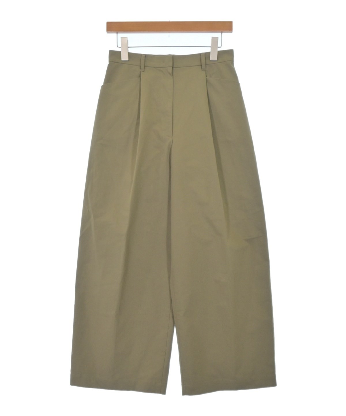 Demi-Luxe BEAMS（デミルクスビームス）スラックス カーキ サイズ:36(S