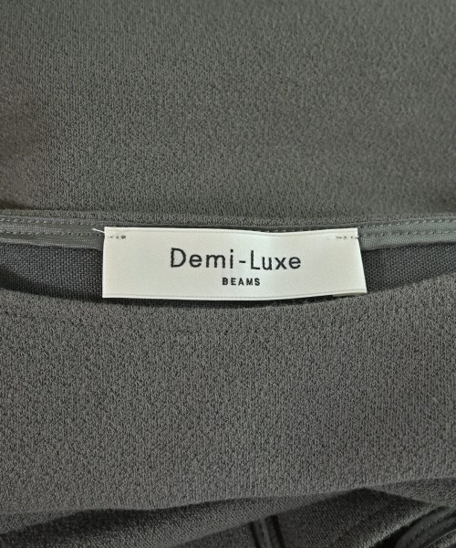 Demi-Luxe BEAMS（デミルクスビームス）Tシャツ・カットソー グレー サイズ:F レディース/2200688433024