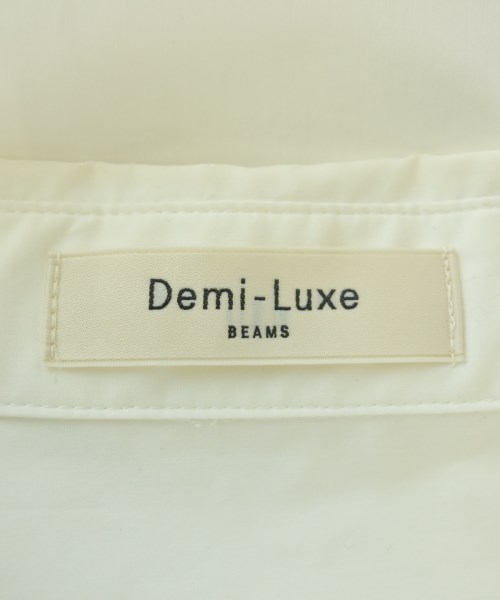 Demi-Luxe BEAMS（デミルクスビームス）カジュアルシャツ 白 サイズ:F レディース/2200692920039