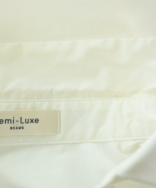 Demi-Luxe BEAMS（デミルクスビームス）カジュアルシャツ 白 サイズ:F レディース/2200692920039
