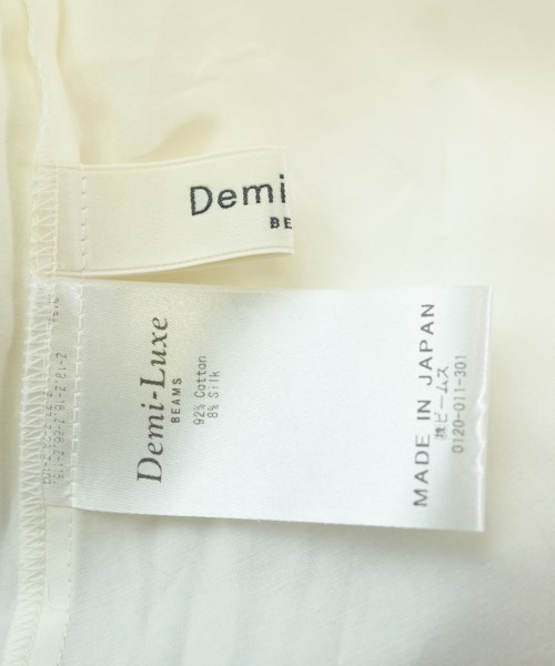Demi-Luxe BEAMS（デミルクスビームス）ブラウス 白 サイズ:F レディース/2200688238056