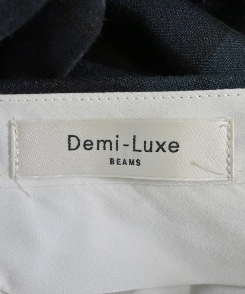 Demi-Luxe BEAMS（デミルクスビームス）スラックス 紺 サイズ:38(M位) レディース/2200692163061