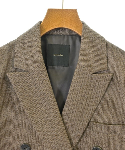 Spick and Span accessoires（スピックアンドスパンアクセソワース）テーラードジャケット 茶 サイズ:38(M位) レディース/2200684262031
