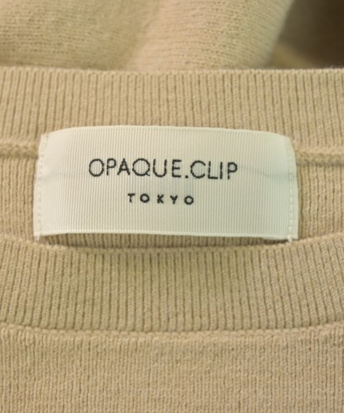 OPAQUE.CLIP（オペークドットクリップ）ニット・セーター ベージュ サイズ:36(S位) レディース/2200631804048