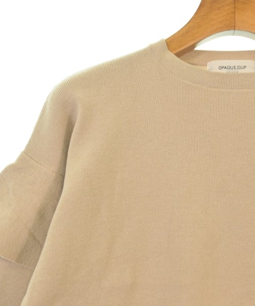 OPAQUE.CLIP（オペークドットクリップ）ニット・セーター ベージュ サイズ:36(S位) レディース/2200631804048