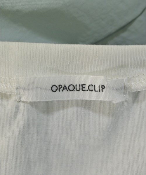 OPAQUE.CLIP（オペークドットクリップ）Tシャツ・カットソー 白 サイズ:40(L位) レディース/2200621322071