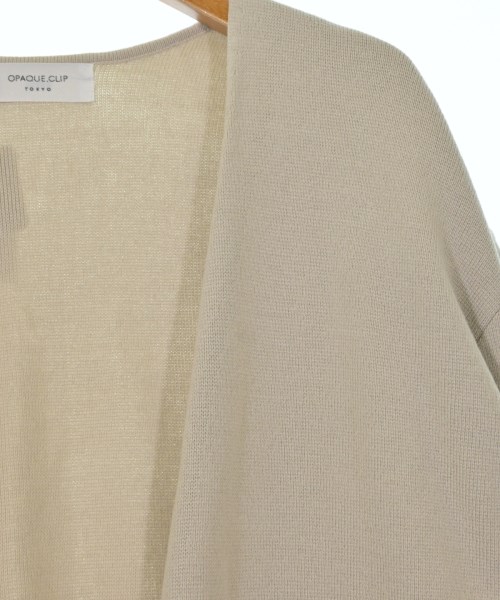 OPAQUE.CLIP（オペークドットクリップ）カーディガン ベージュ サイズ:38/M レディース/2200634762017