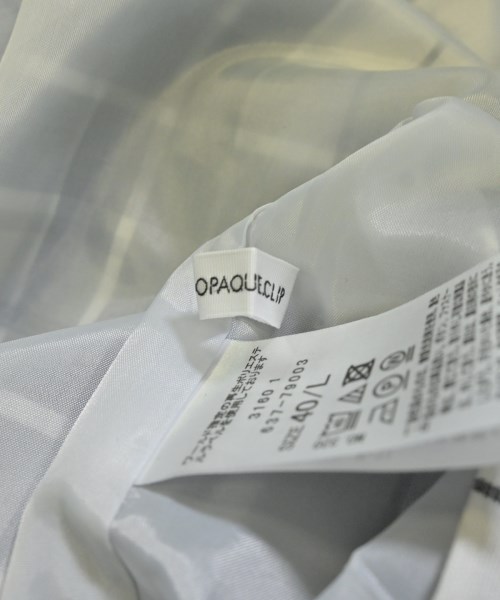 OPAQUE.CLIP（オペークドットクリップ）ロング・マキシ丈スカート 白 サイズ:40(L位) レディース/2200623625033