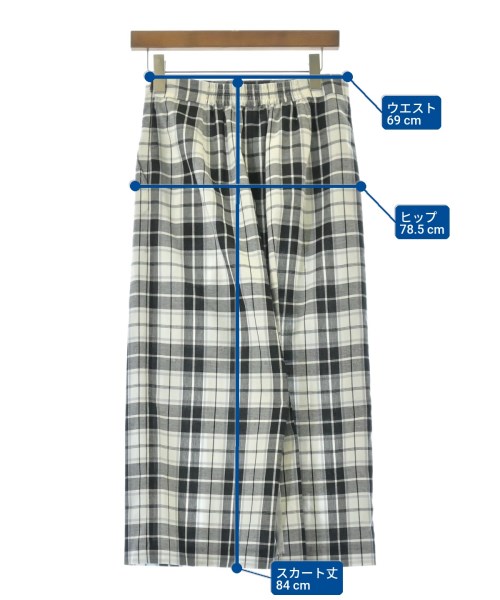 OPAQUE.CLIP（オペークドットクリップ）ロング・マキシ丈スカート 白 サイズ:40(L位) レディース/2200623625033