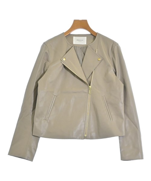 OPAQUE.CLIP（オペークドットクリップ）ライダース ベージュ サイズ:40(L位) レディース/2200623625088