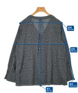 OPAQUE.CLIP（オペークドットクリップ）カジュアルシャツ 黒 サイズ:L レディース/2200623625101