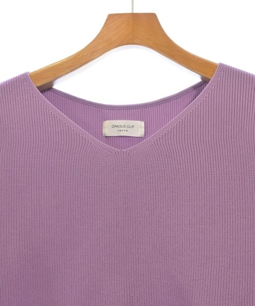 OPAQUE.CLIP（オペークドットクリップ）ニット・セーター 紫 サイズ:38(M位) レディース/2200623625132