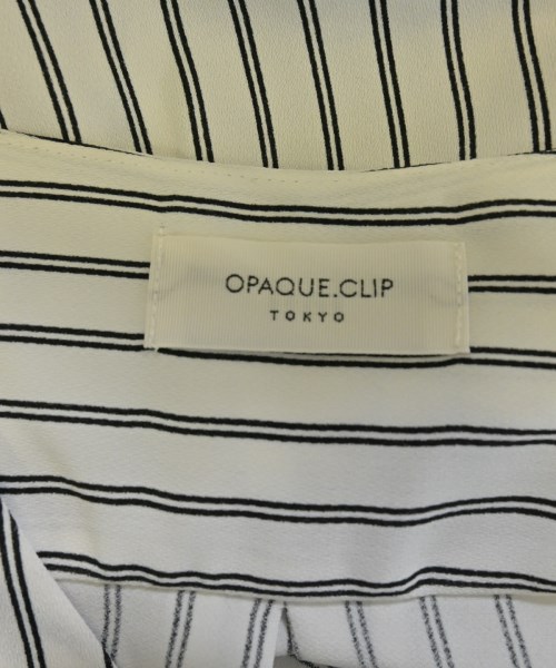 OPAQUE.CLIP（オペークドットクリップ）ブラウス 白 サイズ:L レディース/2200623625170