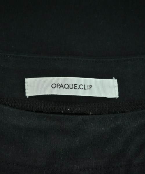 OPAQUE.CLIP（オペークドットクリップ）Tシャツ・カットソー 黒 サイズ:M レディース/2200621677072