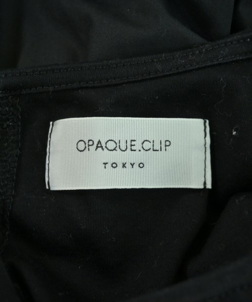 OPAQUE.CLIP（オペークドットクリップ）Tシャツ・カットソー 黒 サイズ:M レディース/2200621677089
