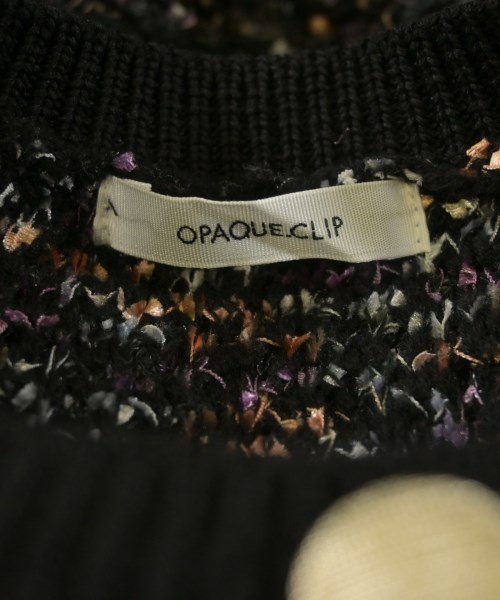 OPAQUE.CLIP（オペークドットクリップ）カーディガン 黒 サイズ:40/L レディース/2200621846010