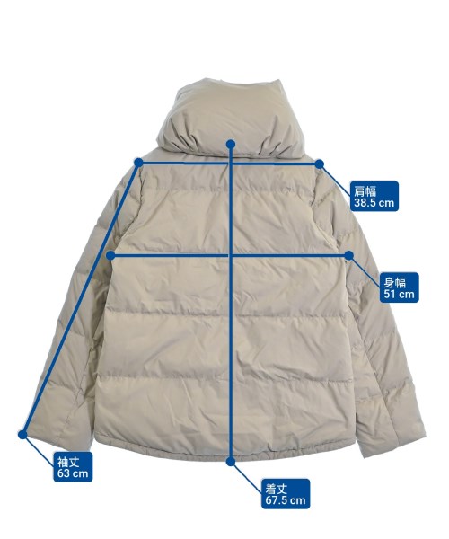 OPAQUE.CLIP（オペークドットクリップ）ダウンコート ベージュ サイズ:L レディース/2200620676014