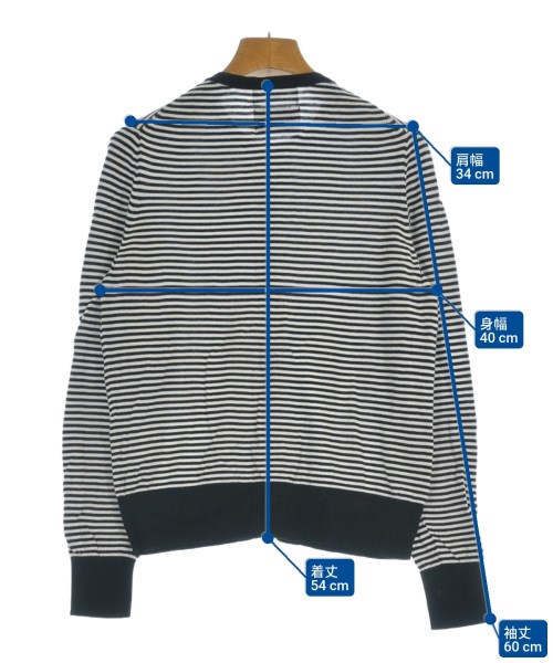 OPAQUE.CLIP（オペークドットクリップ）カーディガン 黒 サイズ:38(M位) レディース/2200622914046