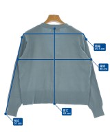 OPAQUE.CLIP（オペークドットクリップ）カーディガン 青 サイズ:36(S位) レディース/2200622914060