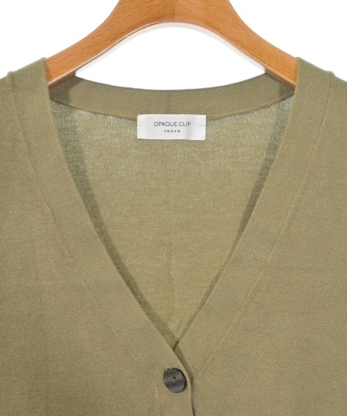 OPAQUE.CLIP（オペークドットクリップ）カーディガン カーキ サイズ:36(S位) レディース/2200622914077