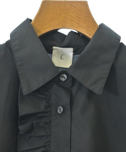 OPAQUE.CLIP（オペークドットクリップ）カジュアルシャツ 黒 サイズ:36(S位) レディース/2200622914145