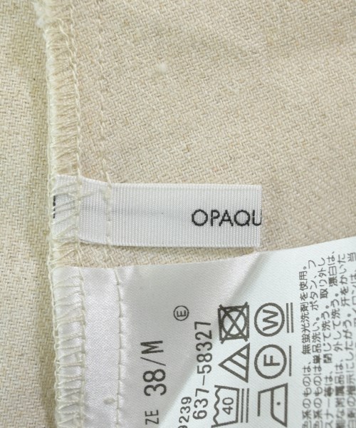 OPAQUE.CLIP（オペークドットクリップ）ワンピース ベージュ サイズ:38(M位) レディース/2200625924035