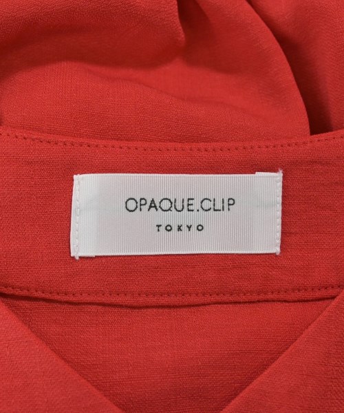 OPAQUE.CLIP（オペークドットクリップ）ワンピース 赤 サイズ:38(M位) レディース/2200625924042