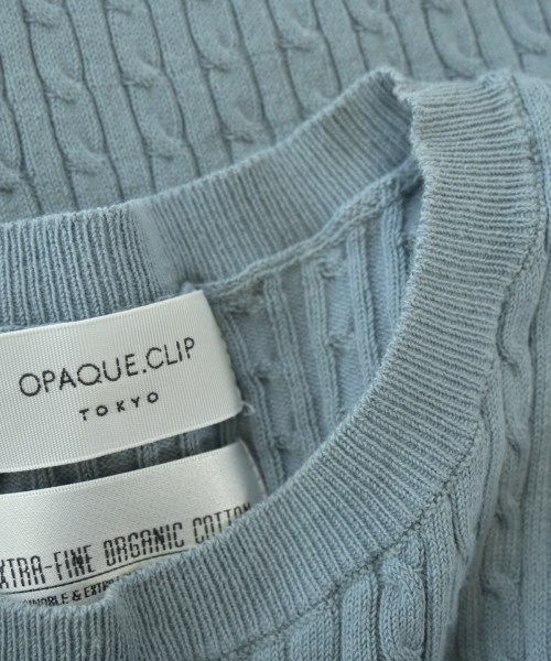OPAQUE.CLIP（オペークドットクリップ）ニット・セーター 青 サイズ:36(S位) レディース/2200618973019