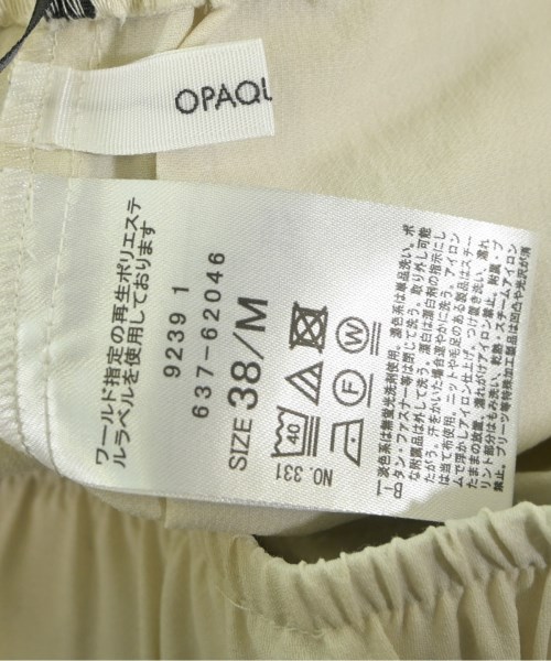 OPAQUE.CLIP（オペークドットクリップ）その他 白 サイズ:38(M位) レディース/2200610193040