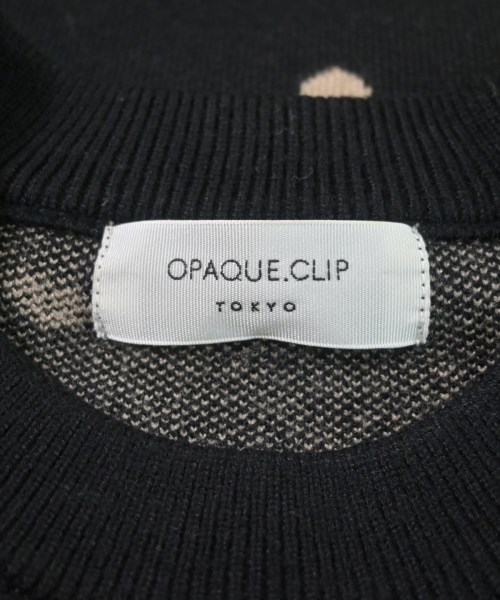OPAQUE.CLIP（オペークドットクリップ）ニット・セーター 黒 サイズ:F レディース/2200620992213