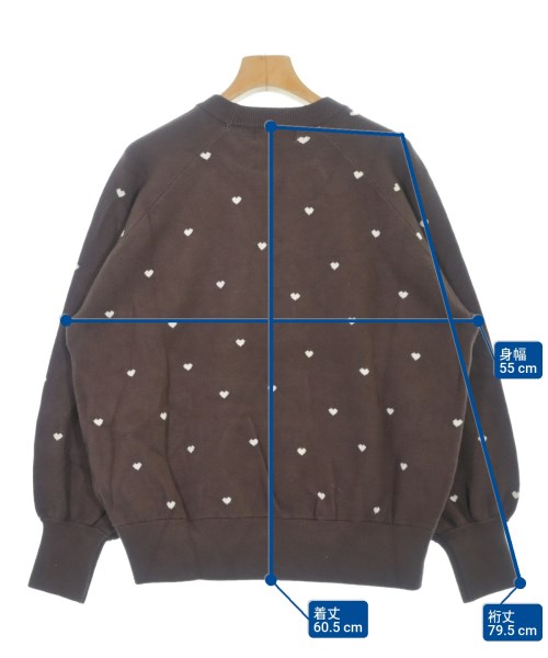 OPAQUE.CLIP（オペークドットクリップ）ニット・セーター 茶 サイズ:F レディース/2200620992275