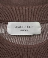 OPAQUE.CLIP（オペークドットクリップ）ニット・セーター 茶 サイズ:F レディース/2200620992275