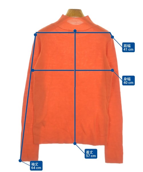 OPAQUE.CLIP（オペークドットクリップ）ニット・セーター オレンジ サイズ:38(M位) レディース/2200620992343