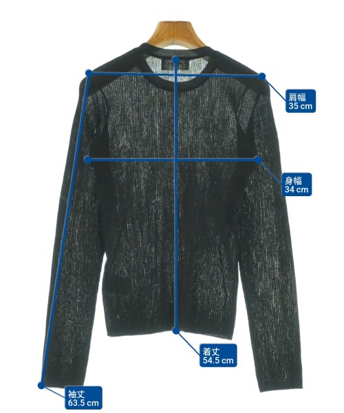 OPAQUE.CLIP（オペークドットクリップ）ニット・セーター 黒 サイズ:38(M位) レディース/2200624781103