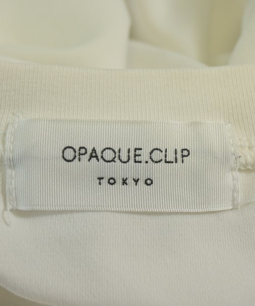 OPAQUE.CLIP（オペークドットクリップ）Tシャツ・カットソー 白 サイズ:M レディース/2200624781110