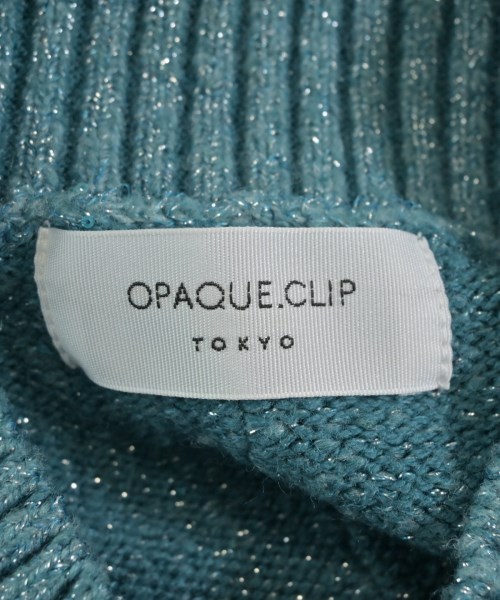 OPAQUE.CLIP（オペークドットクリップ）ニット・セーター 青 サイズ:L レディース/2200624818137
